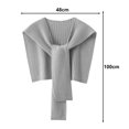 thumbnail image 3 of Women's Shawl Wrap Poncho Cape Open Front Cardigan Scarf Pashmina Shawls For Fall Winter, 3 of 6