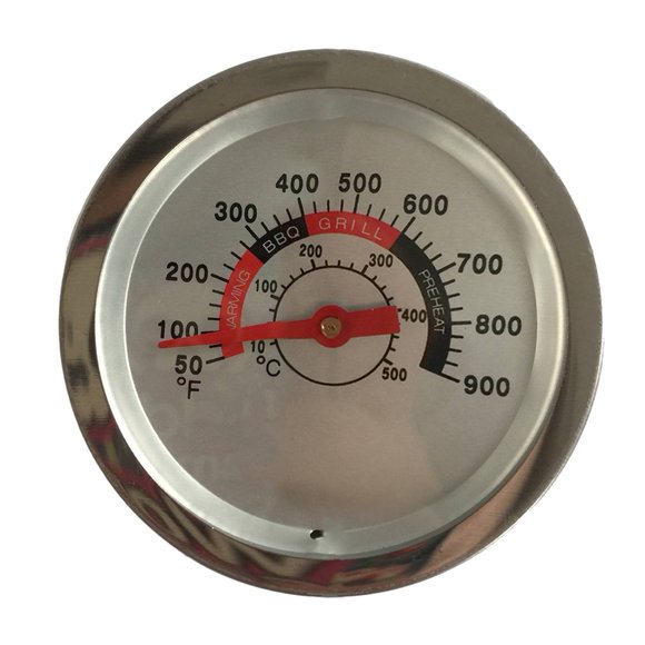 NewOval Thermomètre Thermomètre pour Barbecue 10-500°C Extérieur