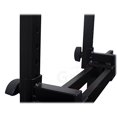 thumbnail image 4 of Double Piano Keyboard & Laptop Stand by GRIFFIN | 2 Tier/Dual Portable Studio Mixer Rack for Turntables, DJ Coffins, Speakers, Digital Audio Gear & Mu, 4 of 5