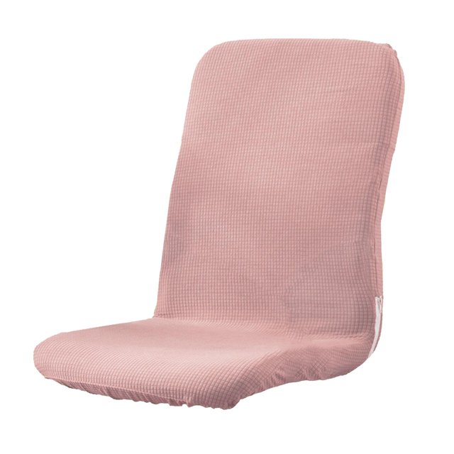 Housse de Bureau d'Ordinateur Extensible Rotative Anti-Saleté, Imperméable, Élastique, Housses Amovibles – Rose