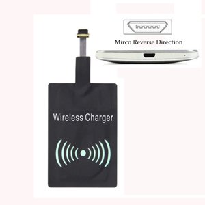 Universal Qi Wireless Charger Receiver Adapter Qi Fast Wireless Charger Receiver