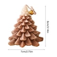 thumbnail image 3 of Christmas Tree Aromatherapy Candle in Gift Box - Wholesale Holiday Companion Scented Decor - Handmade Festive Centerpiece for Mantel, 3 of 6