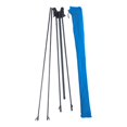 thumbnail image 3 of HILABEE Adjustable x Banner Stand Black Tripod for Show Wedding Poster Store Display S, 3 of 9