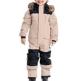 thumbnail image 1 of JMYHOAM Snow Suits Kids Girls Boys Colorful Siamese Snowsuits Ski Suits Jackets Winter Jumpsuits, 1 of 2
