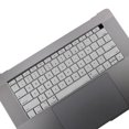 thumbnail image 1 of maytalsory Keyboard Cover Laptop Waterproof Dustproof Keyboard Silicone Film Replacement for Macbook Air, Half-transparent, White, 1 of 7