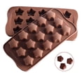 thumbnail image 1 of TIMIFIS Silicone Mold 15 Holes for Chocolate, Cake, Jelly, Pudding, Star Shape Kitchen Gadgets, 1 of 6