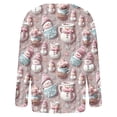 thumbnail image 5 of Wiyuqeen Womens Christmas Knit Cardigans Xmas Tree Print Cardigan Sweaters Button Down Long Sleeve Fall Jackets Plus Size Funny Coats, 5 of 5