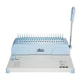 thumbnail image 1 of Comb Binding Machine 230A Drilling Machine Rubber Ring Clip Binding Machine Financial Voucher Binding Machine ,Pinpoint Punching, 1 of 5
