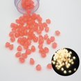 thumbnail image 2 of BINGLI 100PCS Diamond Shaped Luminous Stone Glow Rocks Glow in the Dark Rocks Outdoor Decorations Stones Small Luminous Pebbles for Fish Tank Aquarium Bonsai Yard Decor ﻿, 2 of 3