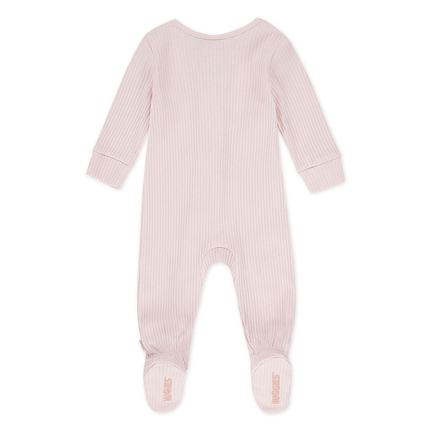 Huggies® Baby Girls' Layette Organic Cotton Ruffled Footed Coverall