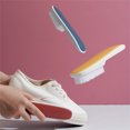 thumbnail image 2 of Brosse de Nettoyage pour Chaussures en Plastique Portable Réutilisable Lavable Mini Plastique Portable Ergonomique à Main Poignée Colorée Brosses à Chaussures Ménagères PBT Bleu, 2 of 7