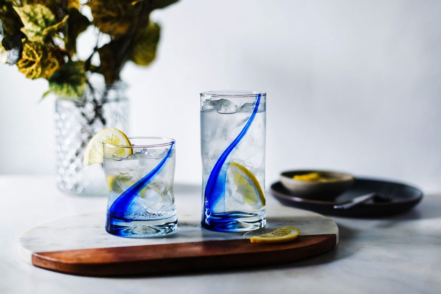 Libbey Blue Ribbon Cooler Glass Set