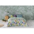thumbnail image 2 of Gouchee Home Tropik Queen 3-Piece Duvet Cover Set – Tropical Leaf Print Bedding, Reversible Botanical Design, 2 of 2