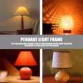 thumbnail image 3 of Miangastore Pendant Light Shade DIY Lampshade Frame Metal Lampshade Bracket Replacement, 3 of 8