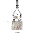 thumbnail image 3 of Dvkptbk Acrylic Bottle Automotive Diamond Perfume Bottle Pendant Car Perfume Bottle Car Pendant Rearview Mirror Car Car Hanging Empty Bottle Other Exterior Accessories, 3 of 7