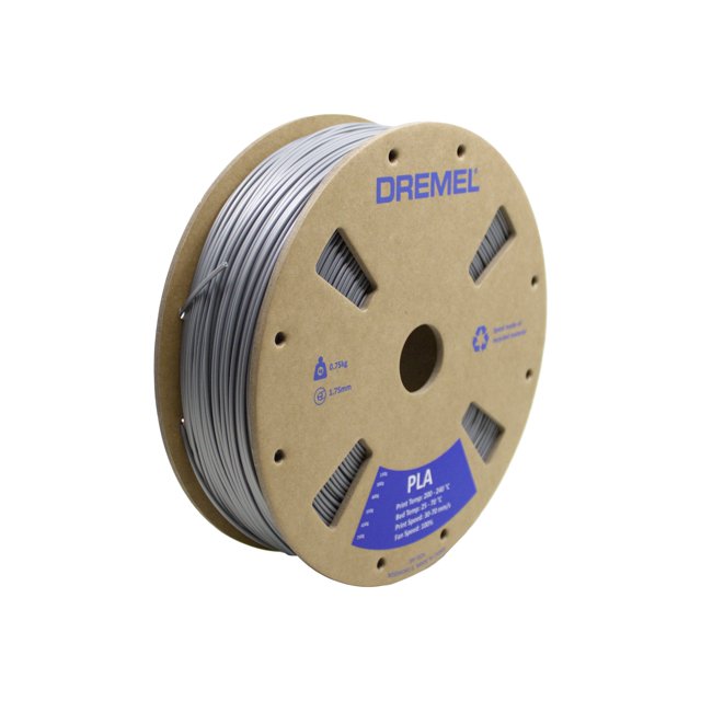 Dremel - Gray - 26.5 oz - reel - PLA filament (3D)