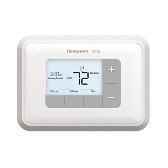 Honeywell Home RTH6360D1002 Thermostat Programmable, Horaire 5-2, Lot de 1, Blanc