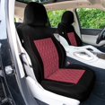 thumbnail image 3 of Universal Fit Car Seat Cover – Full Set of Automotive Seat Covers, Diamond Stitched Flat Cloth Cloth Seat Protector for Cars, Trucks, SUVs and Vans, Washable Seat Cover, 3 of 7