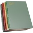 thumbnail image 1 of Cahier Vintage de Couleur Morandi, Cahier à Spirale, 4 Pcs, 1 of 5