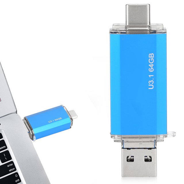 Networking Portable Type-C Flash Drive, USB Flash Drive, for Computers 32G,64G,128G,256G