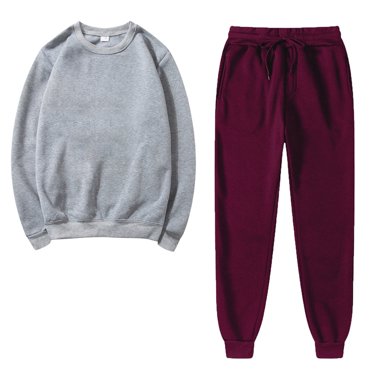 Besolor 2 Piece Outfits for Women Tracksuits Casual Crewneck Pullover Sweatshirt and Joggers Pants Workout Sets Sweatsuits