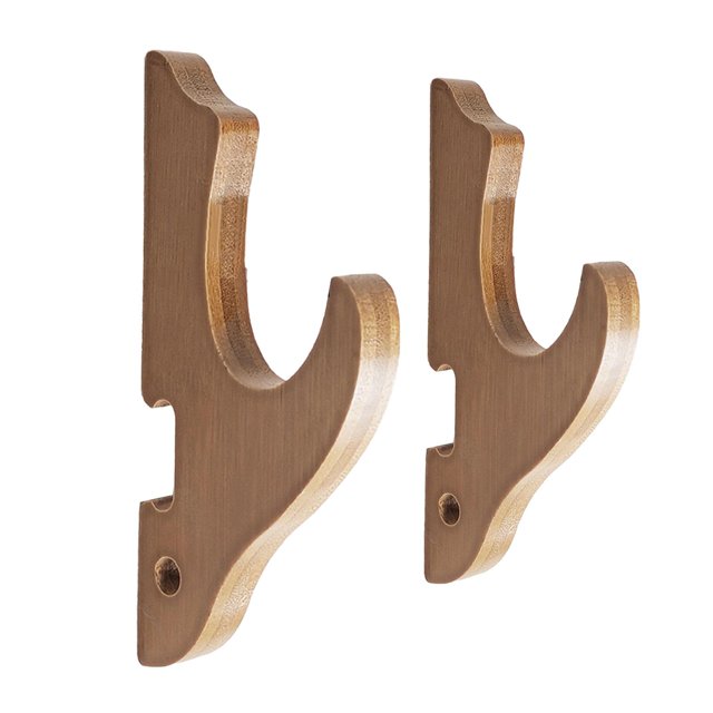 bedienty Wall Mounted Display Stand Bamboo Compact for Tanto Flute Fishing Rods 1 Tier