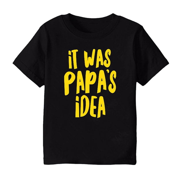 TZEWGL Cute Shirt For Child Letter Print Short Sleeve Crew Neck Clothes For Infnants size 18-24M