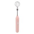 thumbnail image 2 of Electric Hand Mixer Three Different Speeds Battery Powered Handheld Milk Frother for Home Baking Pink, 2 of 6