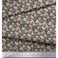 thumbnail image 3 of Soimoi Velvet Fabric Flower Artistic Print Fabric by Yard 58 Inch Wide, 3 of 3