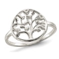 thumbnail image 1 of Bague Arbre de Vie Polie en Argent Sterling, 1 of 4