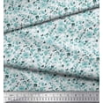 thumbnail image 4 of Soimoi Rayon Fabric Leaves & Floral Artistic Print Fabric by Yard 56 Inch Wide, 4 of 4