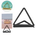 thumbnail image 1 of Mohdy Black Sticky Note Holder,Creative Cute 2 Layer 3D Card Holder Love Seat Holder Metal Vertical Desktop Message Note Holder，Triangular Business Card Holder,Material:Iron, 1 of 9