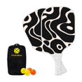 thumbnail image 1 of Thermoformed T700 Carbon Fiber Pickleball Paddle Spin Textured Surface With Foam Edge Ergonomic Grip, 1 of 4
