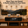 thumbnail image 3 of JYX Sound Bar, Speaker for TV with Remote, 50 W, Auto Volume Boost, 3 Equalizer Modes, Soundbar for PC/Gaming/Projectors, 3 of 10