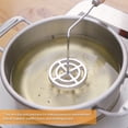thumbnail image 3 of YOPTOP Ensemble de 4 Moules à Gaufres en Métal avec Poignée en Bois Outil Durable pour Rosette Biscuits Étoile Fleur Cercle Accessoires de Cuisine pour Pâtisserie Cuisson, 3 of 8