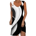 thumbnail image 2 of Économies d'Été! Robes d'Été pour Femmes 2024 Décontractées Tendance, Robes Débardeurs pour Femmes Décontractées d'Été, Robe Débardeur Sans Manches pour Femme Midi à Encolure Dégagée Basique Maxi T-Shirt Robes Soleil, Robes de Plage pour Femmes Longueur Midi, 2 of 5