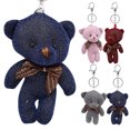 thumbnail image 2 of Porte-clés Mini Ours Anneau de Clé Porte-Clés Fantaisie pour la Saint-Valentin, 2 of 3