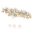 thumbnail image 2 of 50PCS 6mm DIY Colorful Round Claw A Grade Crystal Rhinestones for Crafts Decoration(Sliver), 2 of 14