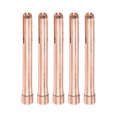 thumbnail image 1 of Unique Bargains TIG Collet 2.4x50mm Stubby Collet Tungsten Electrode Collet Tips Replacement 5 Pack, 1 of 4