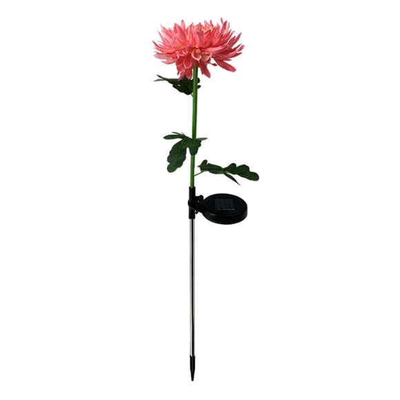 Piwvid Lumières de Jardin à Fleurs à DEL à Énergie Solaire avec Piquets de Sol, Éclairage Extérieur Automatique du Crépuscule à l'Aube pour Allées de Cour, Patios et Jardins