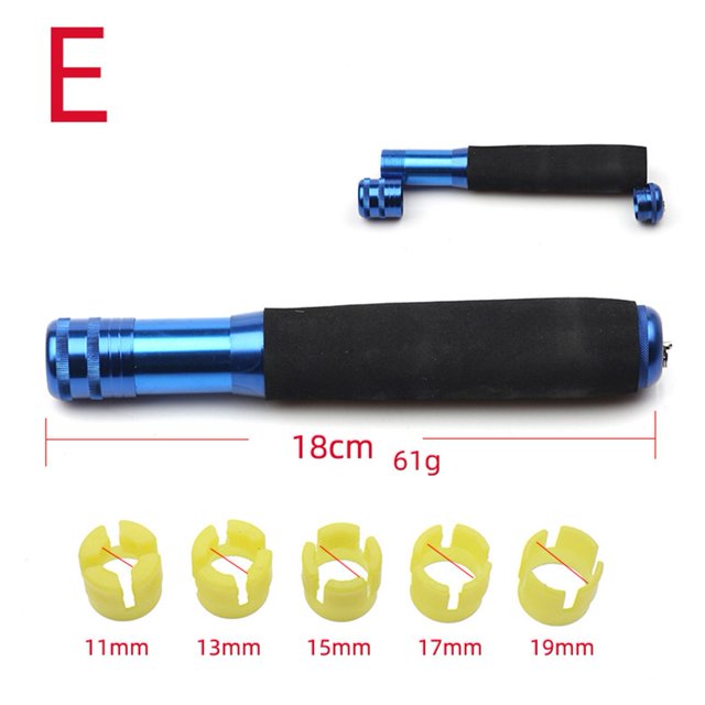 Hand Pole Fishing Rod Grip Aluminum Alloy Replaceable Grip DIY Non-slip Grip