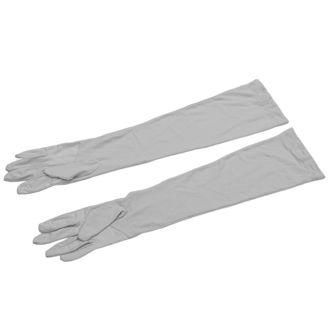 Women Arm Sleeves , Soft Breathable Reusable Arm Sleeve For Cycling For Summer For Running Grey