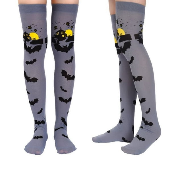 Costumes d'Halloween pour Femmes et Filles Adultes Accessoires de Cosplay Bas Chaussettes