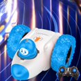 thumbnail image 2 of Blue Rolling And Rotating Toy Car Remote Control Toy For Children High-Speed Wireless Remote Control Car Stunt Car, 2 of 8