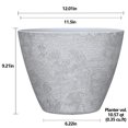 thumbnail image 3 of Grey Concrete Planter, 3 of 5