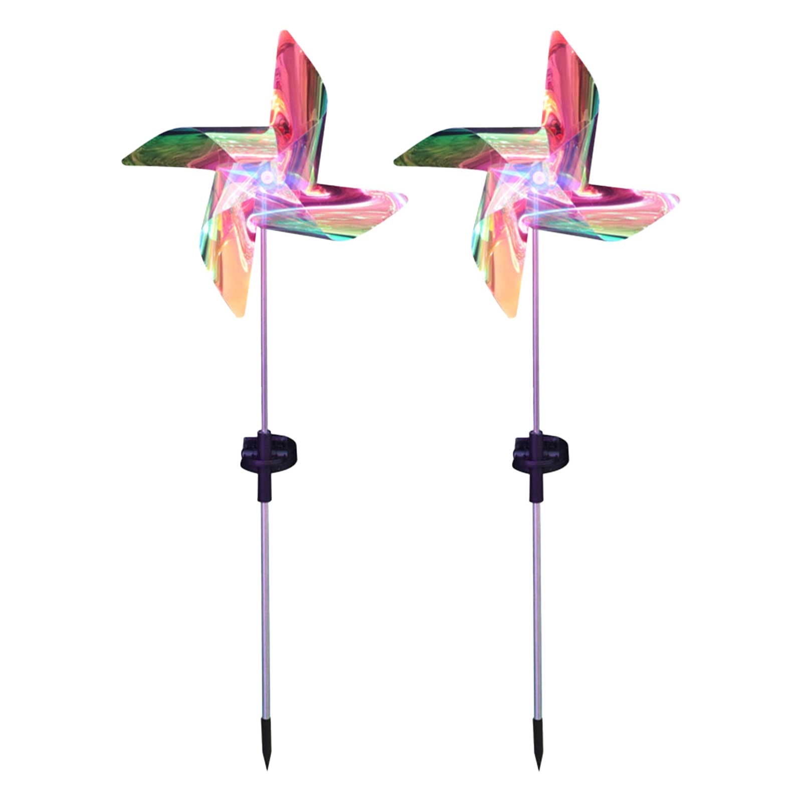 EGNMCR Solar Lights Outdoor, Outdoor Lights, Solar Pathway Lights Outdoor Solar Pendant Lamp, Windmill Solar Energy, Garden Household LED Copper Wire, Outdoor Courtyard Lamp Solar lamp