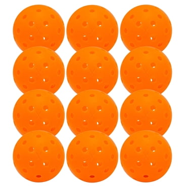 X-40 Pickleball Balles - 12 Pcs - Orange - Extérieur - US Open Pickleball Championships