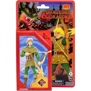 Dungeons & Dragons Cartoon Classics Hank le Ranger 6-Inch Mesure – 1980s Caricature collectable avec Energy Bow & d8 Dies