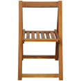 thumbnail image 2 of vidaXL Folding Garden Chairs 2 pcs Solid Acacia Wood, 2 of 4
