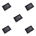 thumbnail image 1 of Dalazy Practical Office Supplies Stylish Zippered Document Pouch Storing Files Black 5Set, 1 of 6